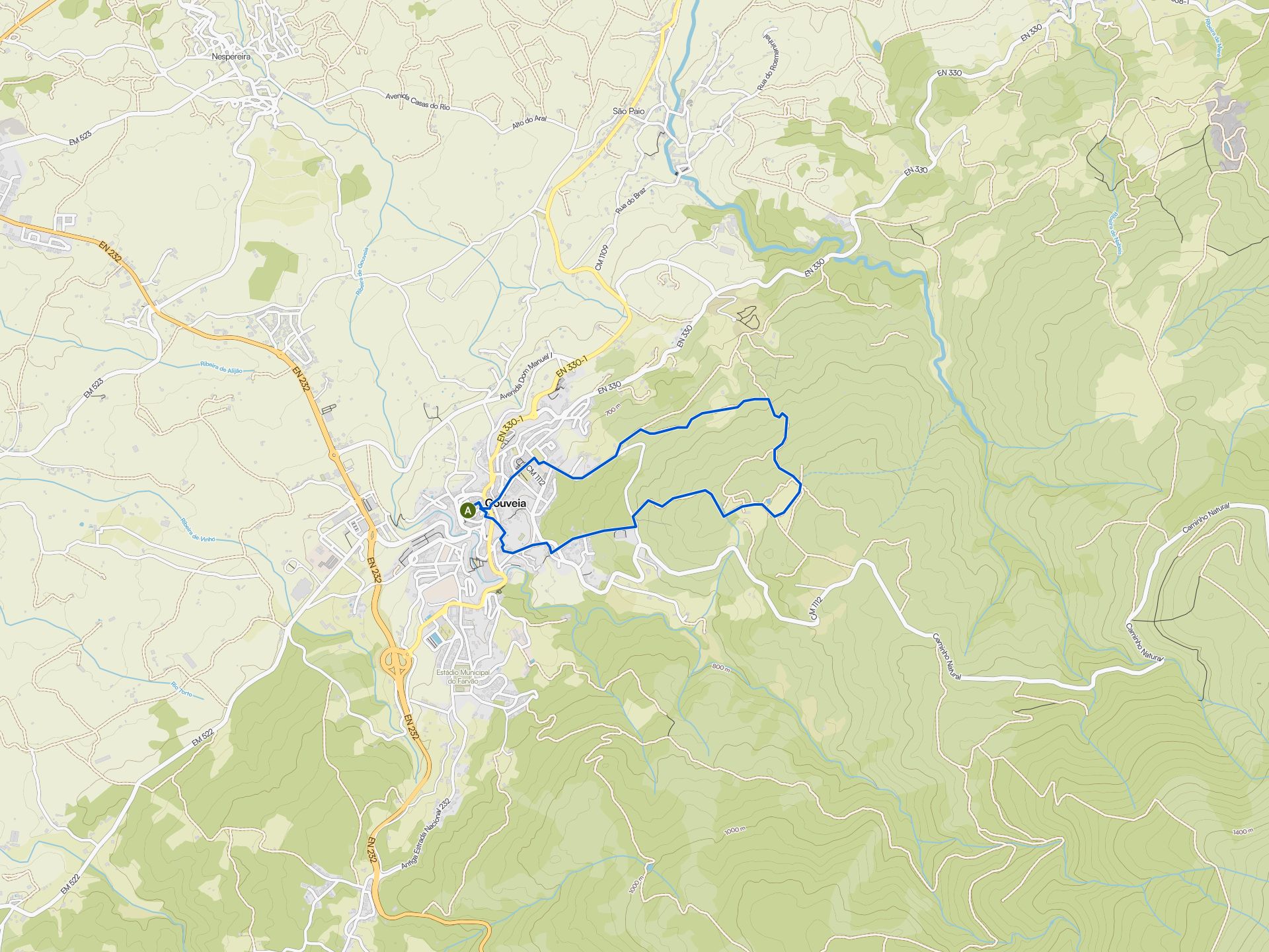 The best walks and hikes around Aldeias e Mangualde da Serra e ...